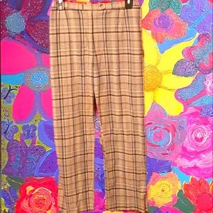 Ankle / Capri plaid petite pants